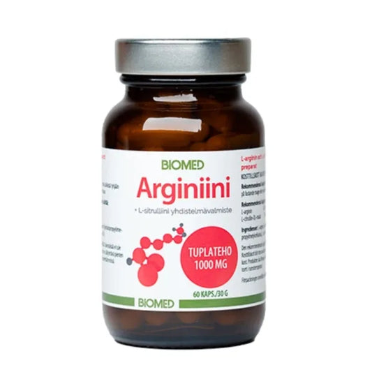 Arginiini 60 kaps, Biomed