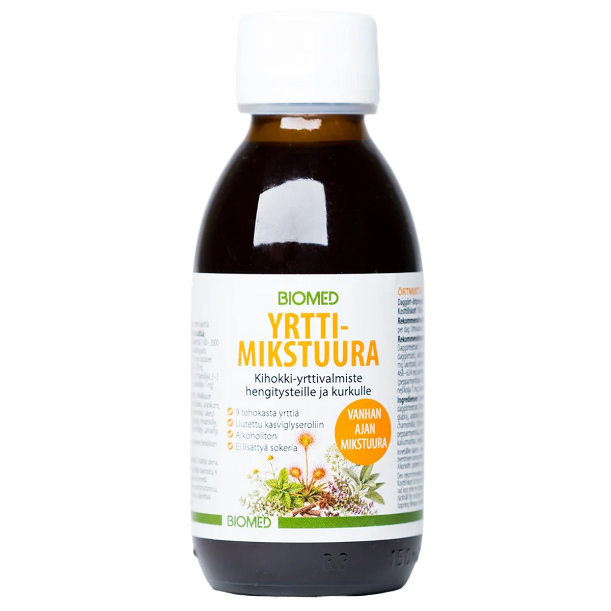 Yrttimikstuura 150 ml, Biomed
