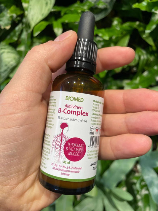 B-Complex Aktiiviset tipat 40ml, Biomed