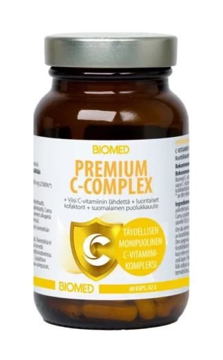 C-vitamiini Premium C-Complex 60kaps., Biomed