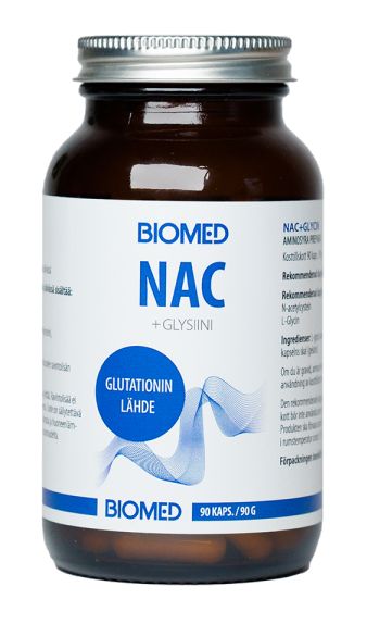NAC + Glysiini 90kaps., Biomed