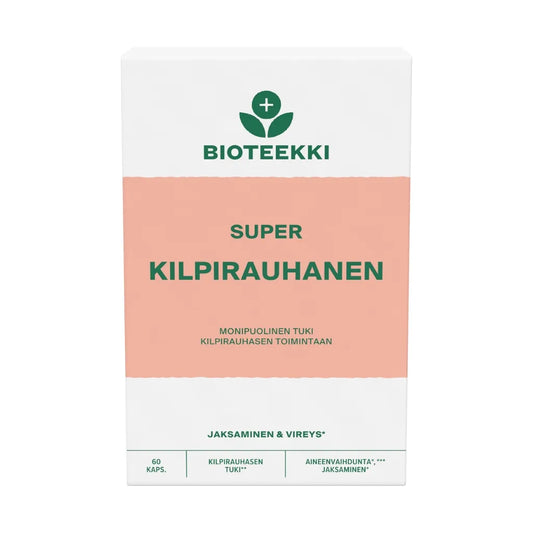 Super Kilpirauhanen 60 kaps, Bioteekki - päiväys 15.10.2026