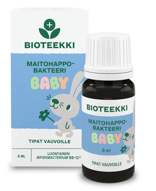Maitohappobakteeri Baby Tipat 8ml, Bioteekki