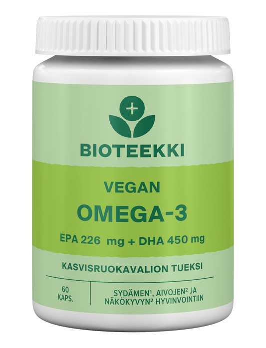 Omega-3 Vegan 60kaps., Bioteekki