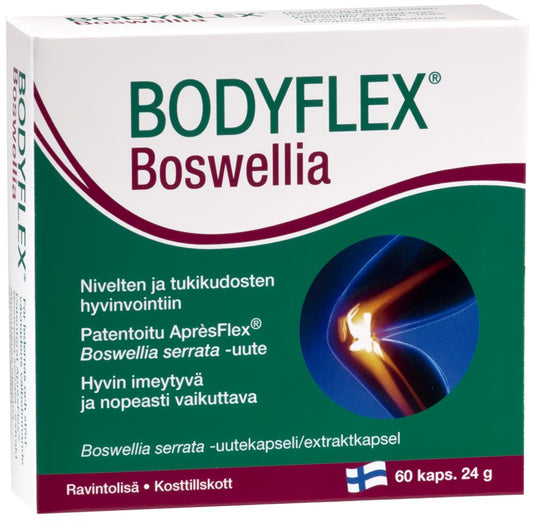 Bodyflex Boswellia 60kpl, Hankintatukku
