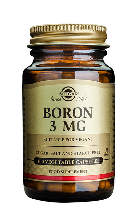 Boori 3mg 100kaps., Solgar