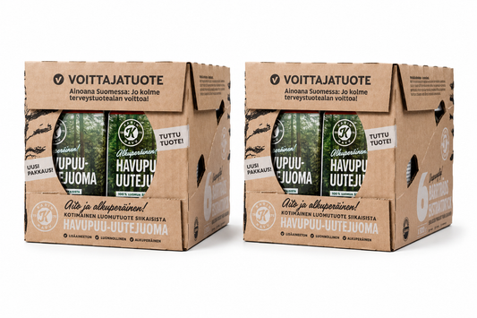 Karin Havupuu-Uutejuoma Luomu 2 x 6-pack (12 x 500 ml)