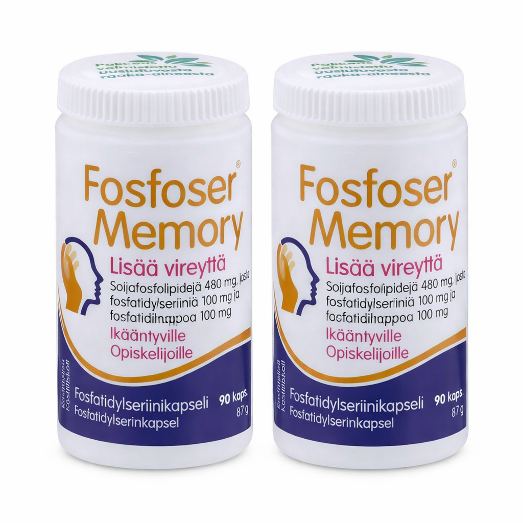Fosfoser Memory Fosfoseriini vahva muistikapseli 2x90kaps.(Tuplapkt)