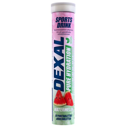 Dexal Pure Hydration Watermelon - Urheilujuoma 15 poretablettia