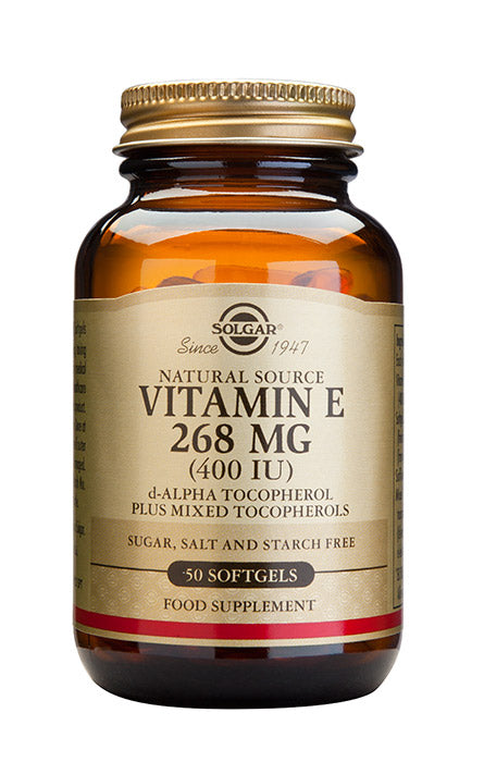 E-vitamiini 268mg 50kaps., Solgar