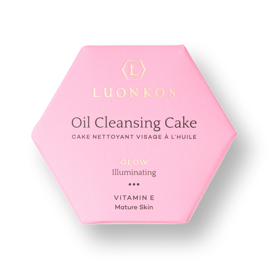 Glow facial oil cleansing cake 55 g, Luonkos