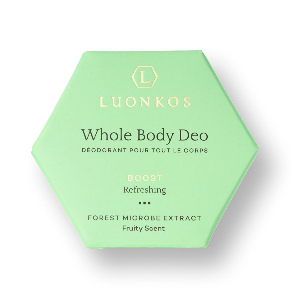 Boost deodorant powder 50 g, fruity scent, Luonkos