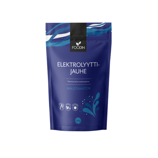 Elektrolyyttijauhe maustamaton 240g, Foodin