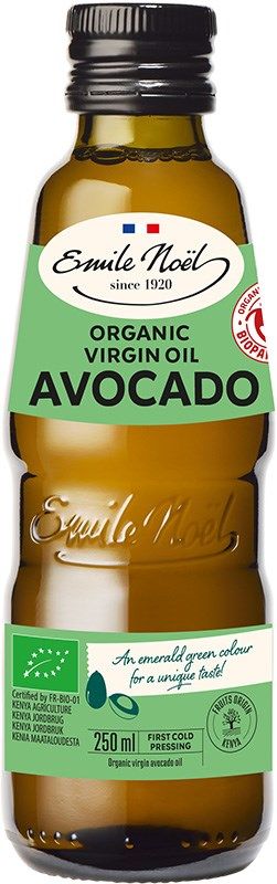 Avocadoöljy Kylmäpuristettu luomu 250ml, Emile Noël