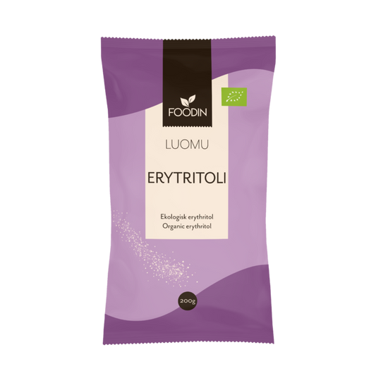 Erythritol luomu 200g, Foodin