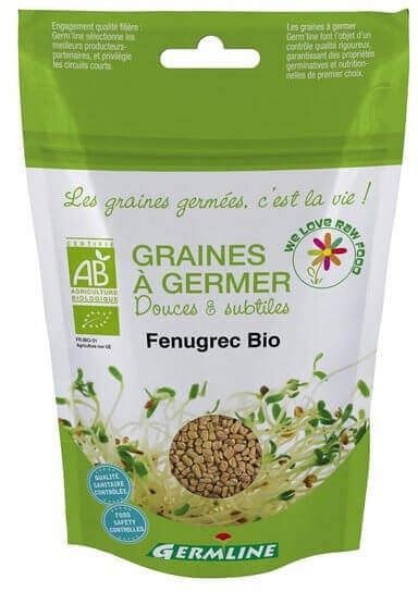 Sarviapilansiemen Fenugreek idätettävä 150g, Germline