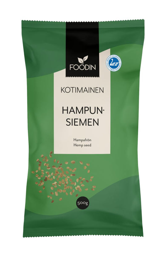 Hampunsiemen Kotimainen 500g, Foodin