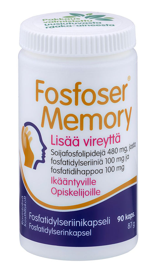 Fosfoser Memory Fosfoseriini vahva muistikapseli 90kaps, Hankintatukku