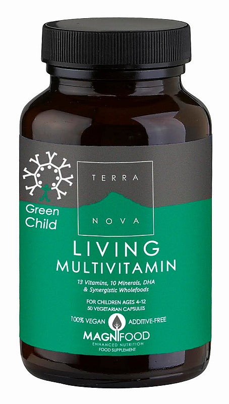 Living Multivitamin Monivit Green Child 100kpl, Terranova