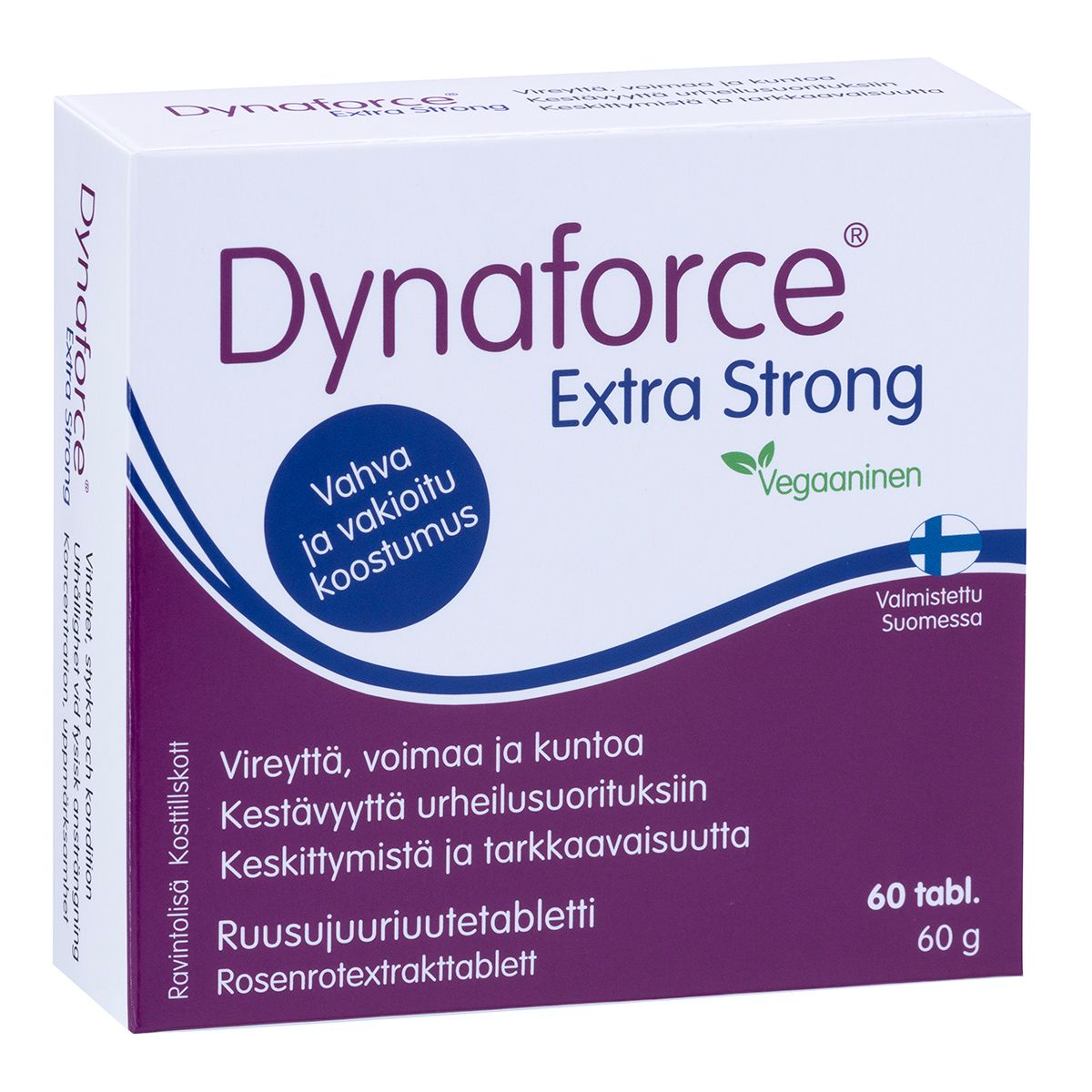 Dynaforce Extra Strong Ruusujuuri Rhodiola Golden root 60kpl, Hankintatukku
