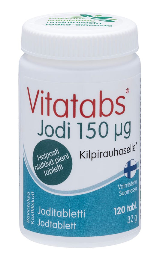 Jodi Vitatabs 150µg 120tabl., Hankintatukku