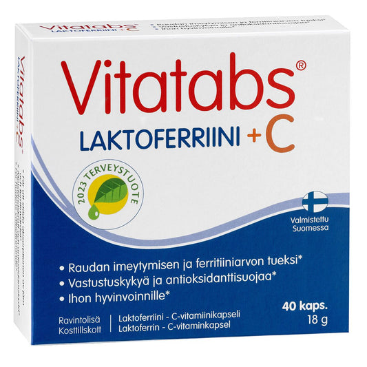 Laktoferriini+C Vitatabs 40kaps., Hankintatukku