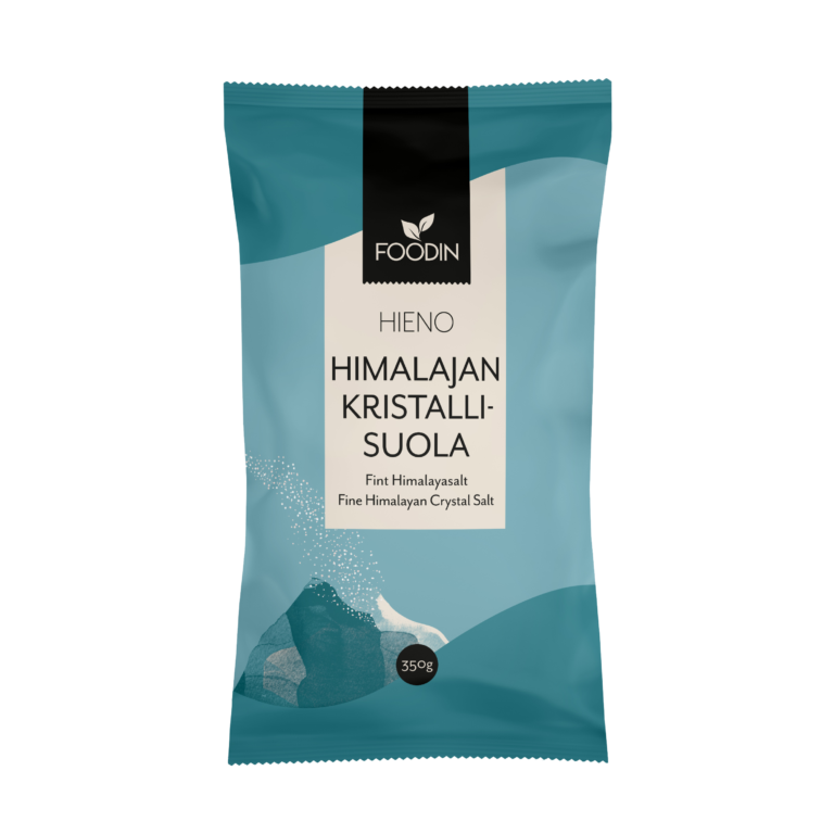 Himalajan kristallisuola hieno 350g, Foodin