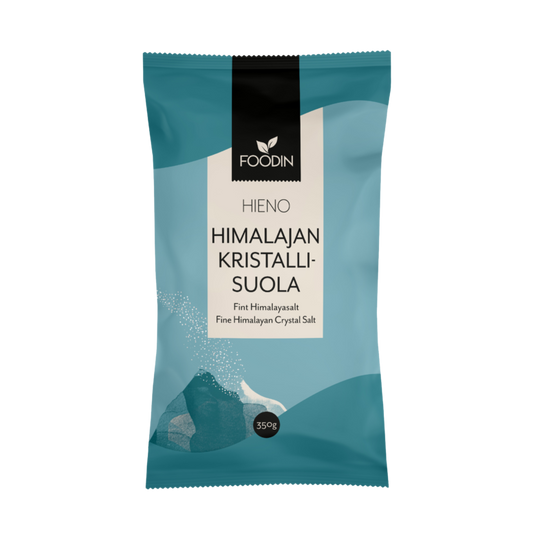 Himalajan kristallisuola hieno 350g, Foodin