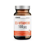 D3-Vitamiini 100 μg 90kaps, ICONFIT