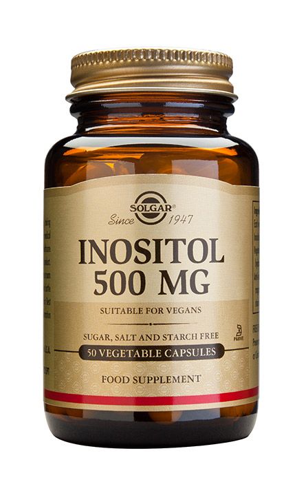 Inositoli 500mg Myo-Inositoli 50kpl, Solgar