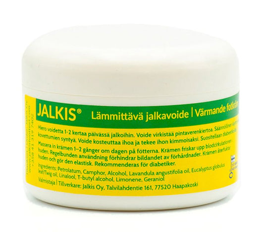 Jalkis lämmittävä hoitovoide 140ml