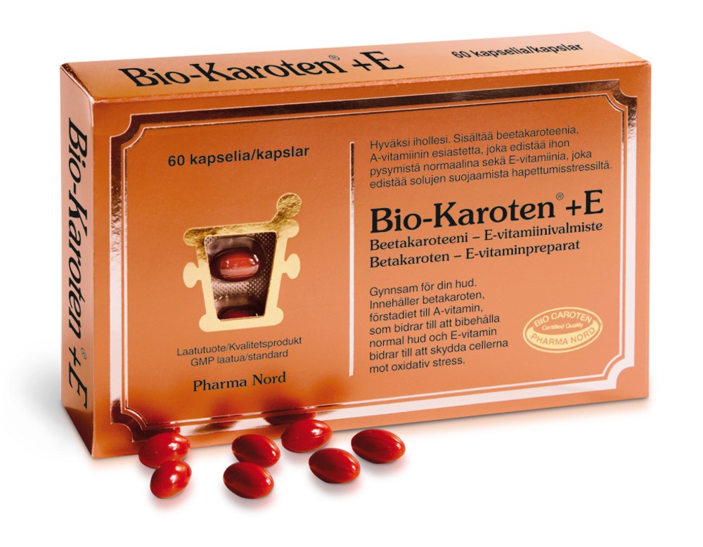 Bio-Karoten+E 150kaps., Pharma Nord