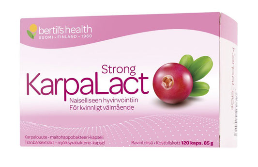 KarpaLact Strong 120kpl karpalo, Bertils