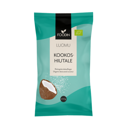 Kookoshiutale Luomu 200g, Foodin
