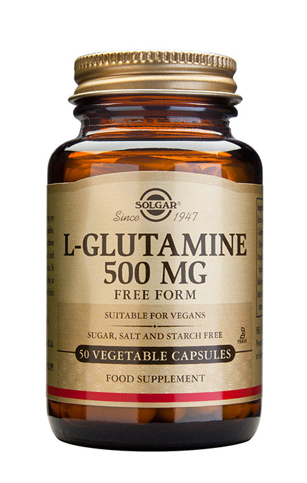 L-Glutamiini 500mg 50kpl, Solgar
