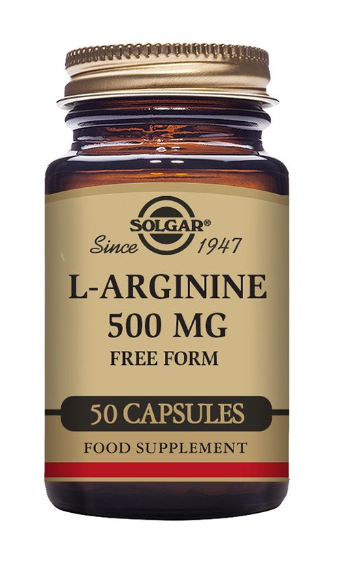 L-Arginiini 500mg 50kaps., Solgar