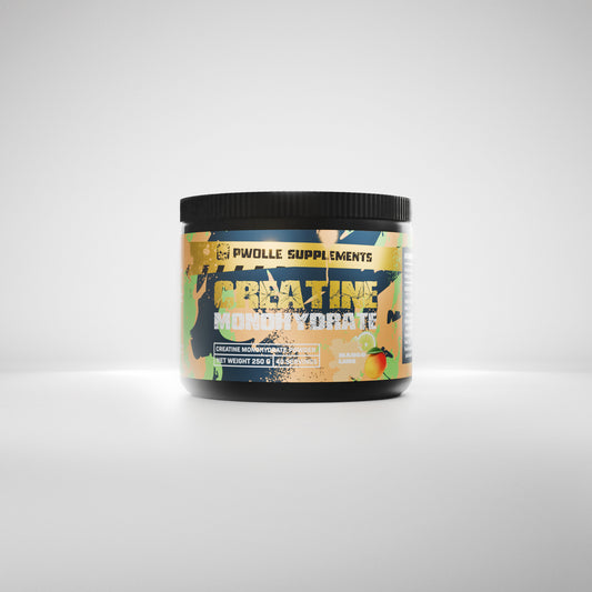 PWOlle Kreatiinimonohydraatti - Mango-Lime 250 g