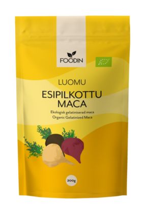 Maca-Jauhe esipilkottu 200g, Foodin