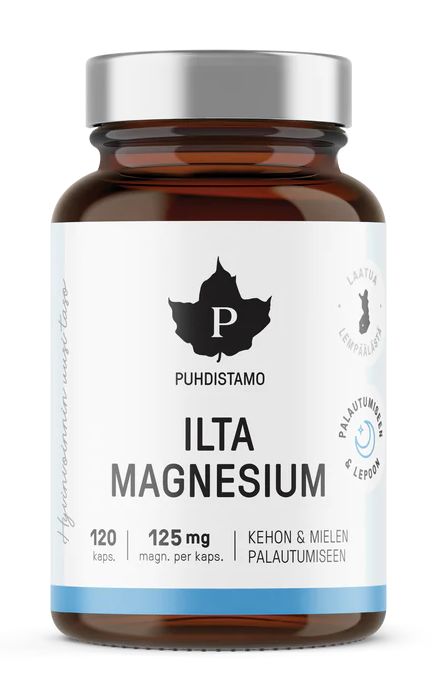 Ilta Magnesium 120kaps., Puhdistamo