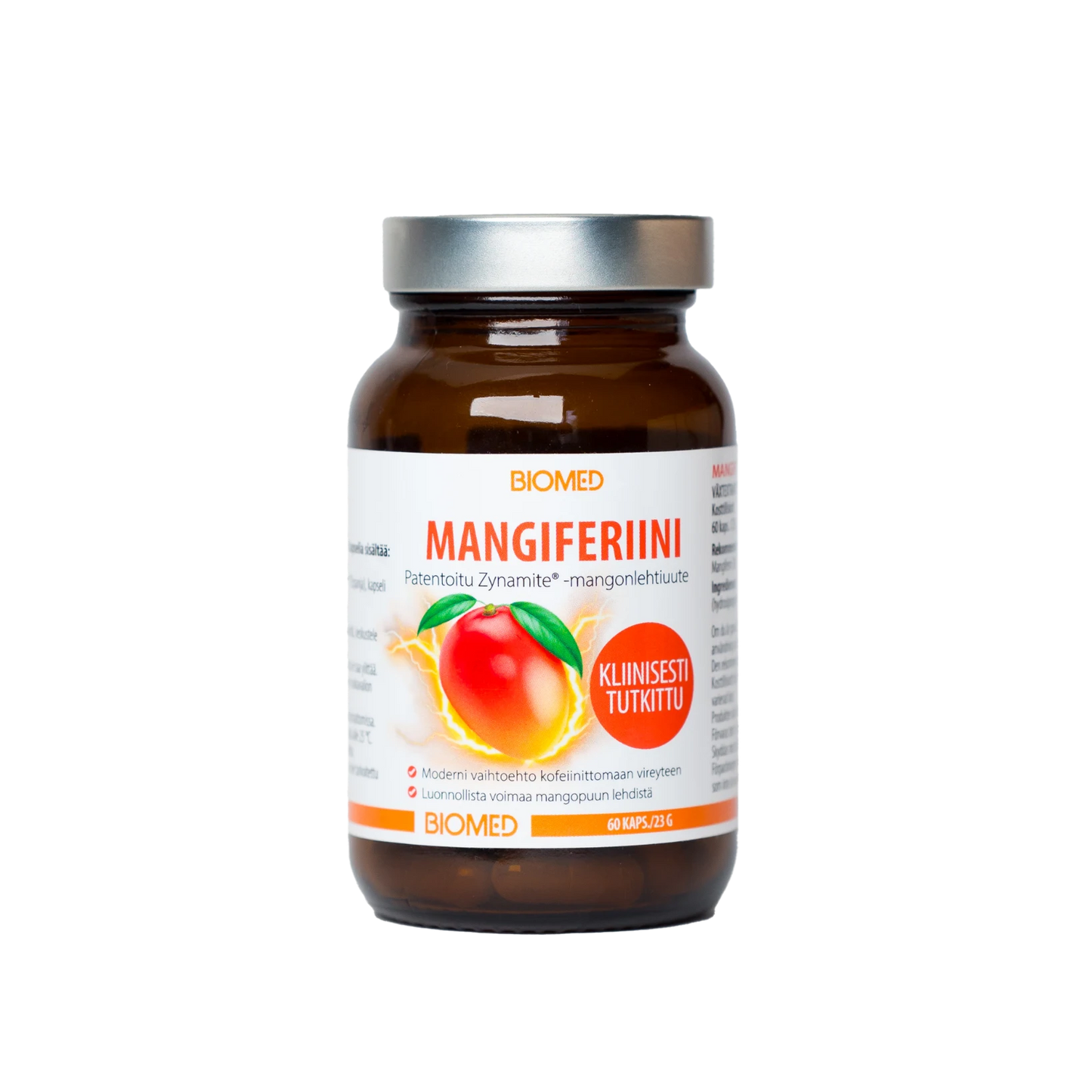 Mangiferiini Zynamite -mangonlehtiuute 60 kaps, Biomed