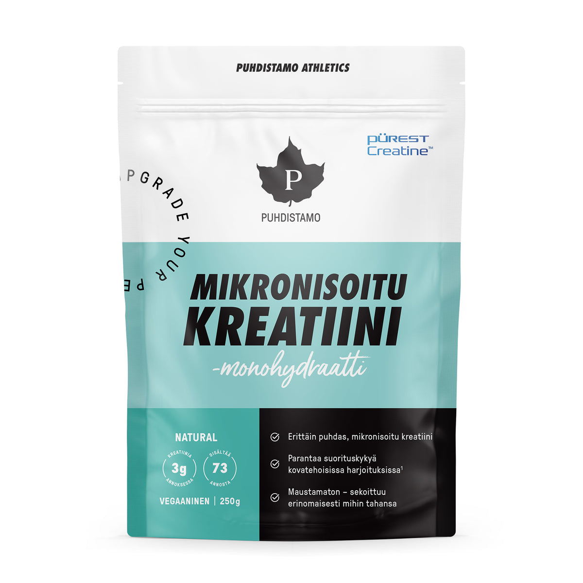 Kreatiinimonohydraatti  Mikronisoitu  250g, Puhdistamo