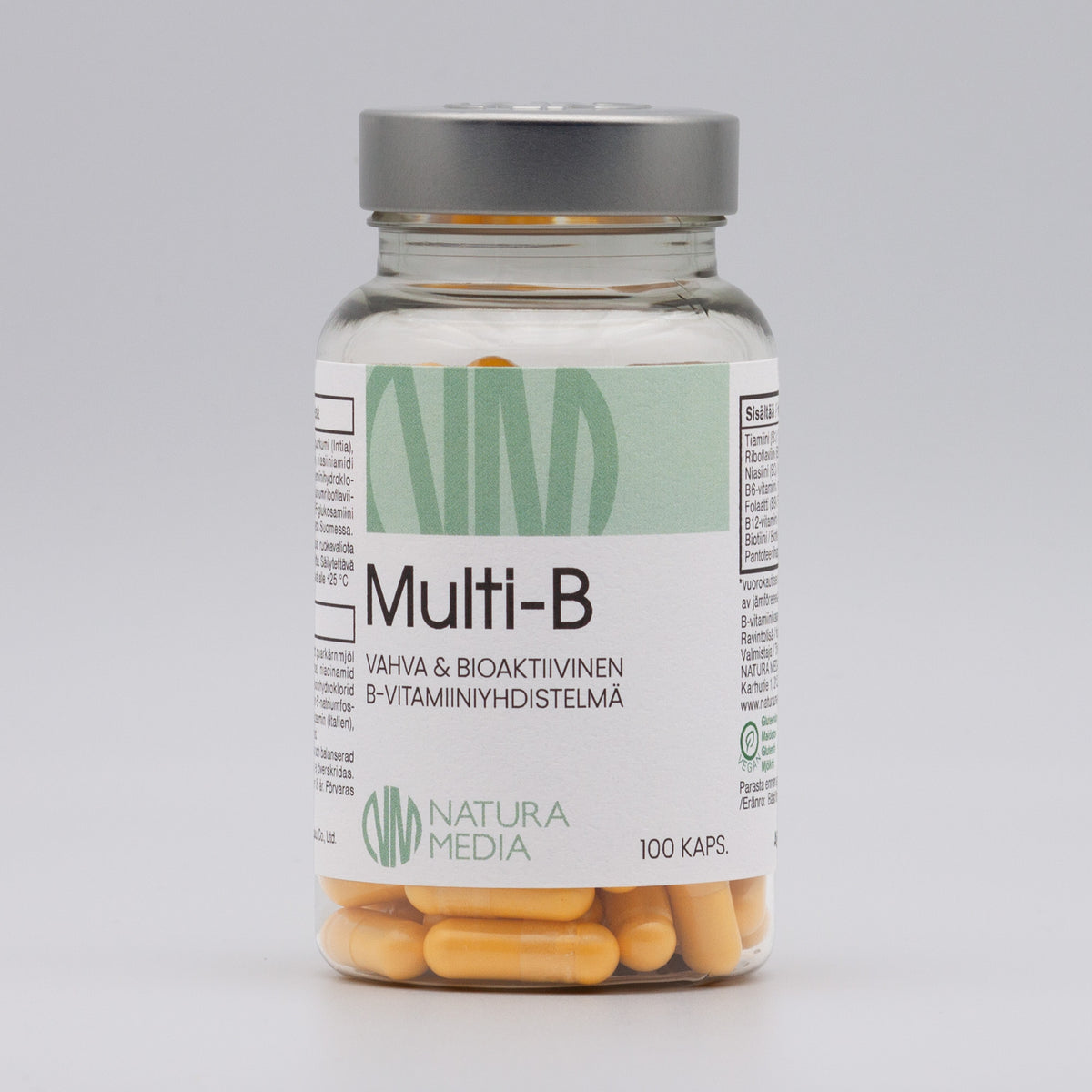 Multi-B Vitamiini 100 kaps, Natura media