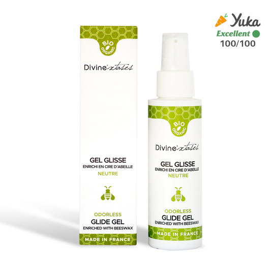 Gel Glisse – Ylellinen ja täysin luonnonmukainen vedetön intiimigeeli 100 ml, Divinextases