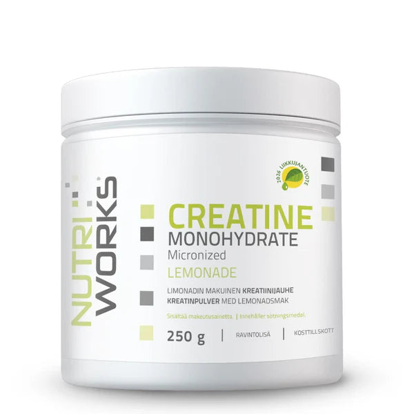 Creatine Monohydrate lemonade 250g, Nutri Works