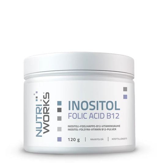 Inositol Folic Acid B12 120g, Nutri works