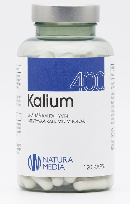 Kalium 400mg 120kaps., Natura Media