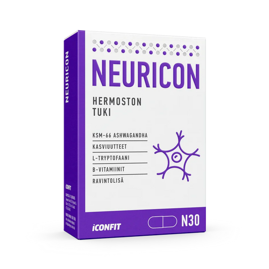 Neuricon 30 kaps - Stressihermoston tuki, ICONFIT