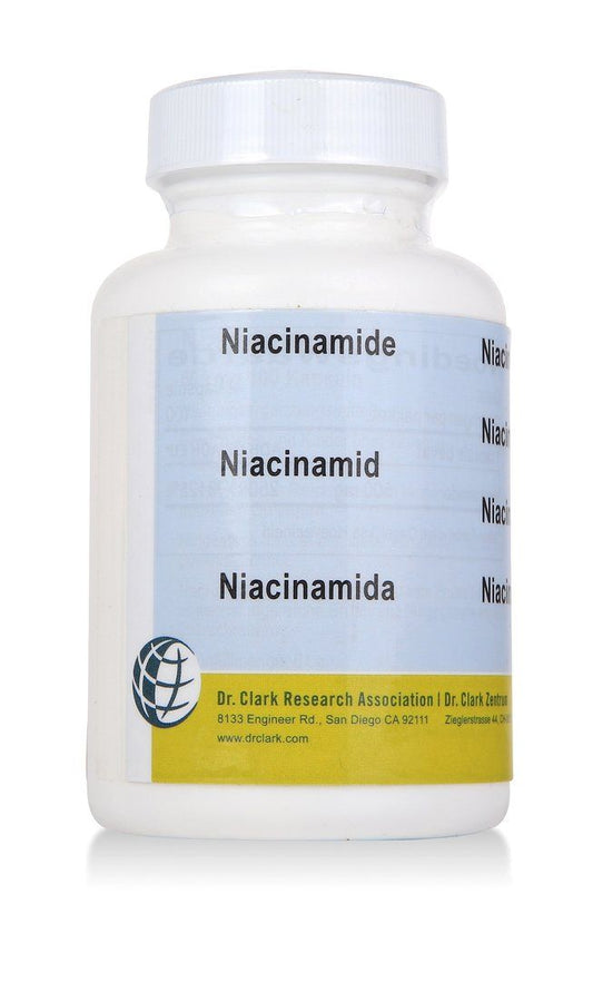 Niacinamide B3 niasiiniamidi Nikotiiniamidi 500mg 100kaps., Hulda Clark