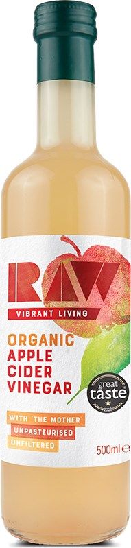 Omenasiiderietikka Omenaviinietikka luomu 500ml, Raw Health