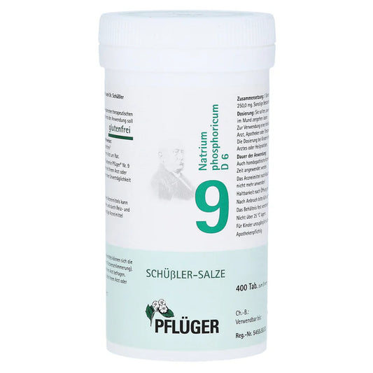Pflüger Solusuola Nro 9 Natrium Phosphoricum, 400 tabl